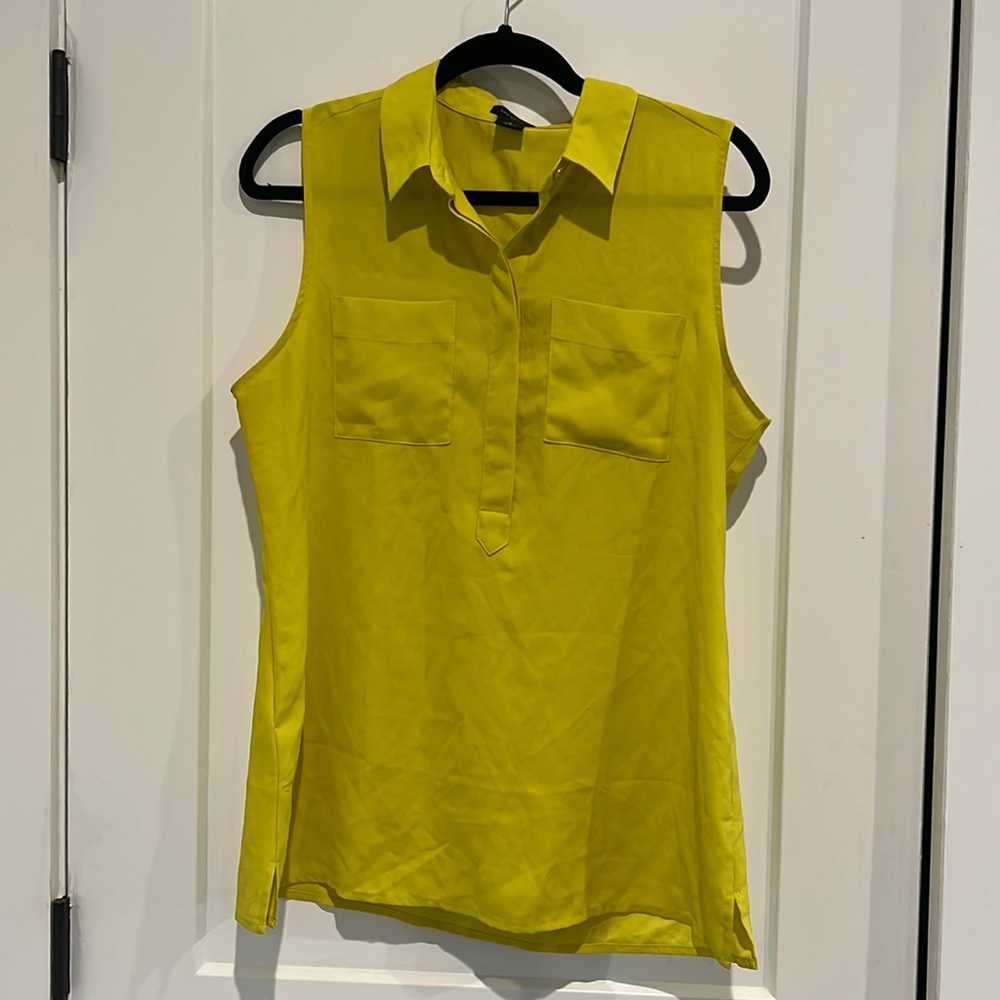 Ann Taylor sleeveless blouse.